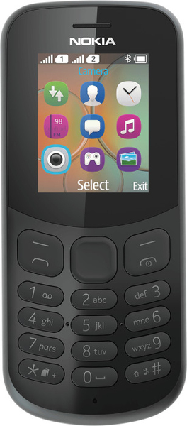 NOKIA 130 DS TA-1017 NORDICS BLACK