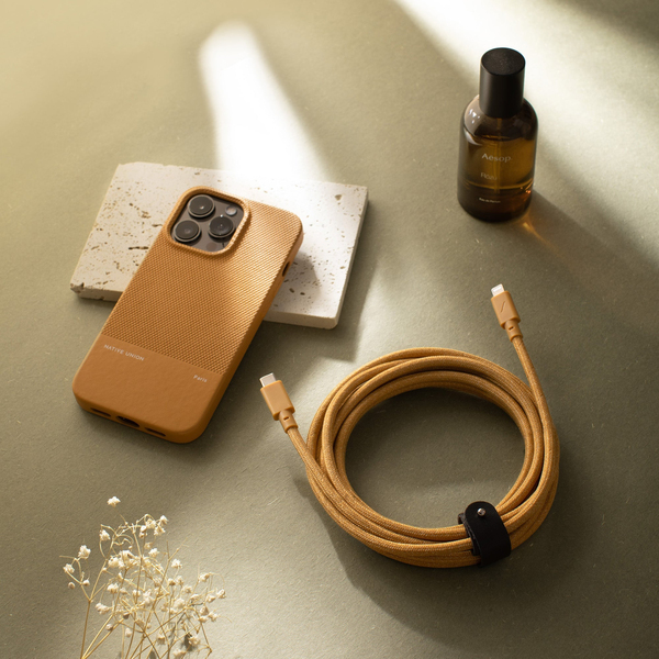 Native Union Belt Cable XL USB-C to Lightning 3m Kraft