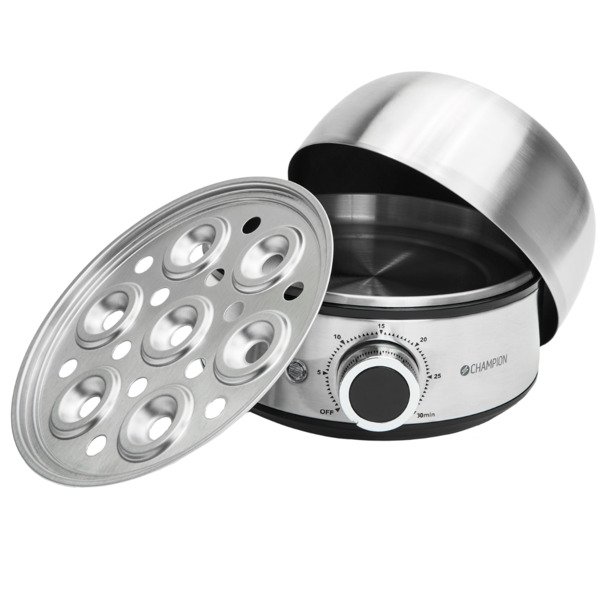 Champion EB600 Egg Cooker, 7 Eggs, Stainless Steel