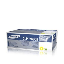 Samsung CLP-Y660B - Keltainen - alkuper&auml;inen - v&auml;riainekasetti malleihin CLP-610ND, 660N, 660ND, CLX-6200FX, 6200ND, 6210FX, 6240FX