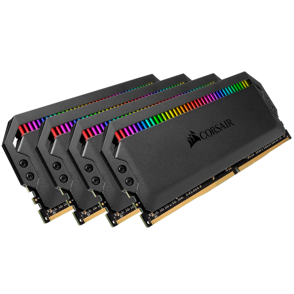 Corsair Dominator Platinum RGB 32 GB (4 x 8 GB) DDR4 3600 MHz, CL18 - minne, Svart