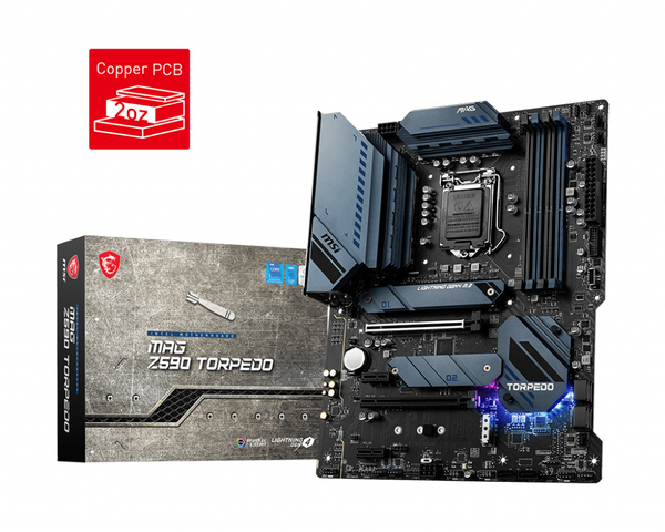 MSI MAG Z590 Torpedo ATX-emolevy