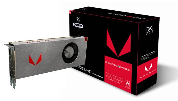 XFXFORCE Radeon RX Vega XT Air Cooled Silver Edition 8GB - Graphics card