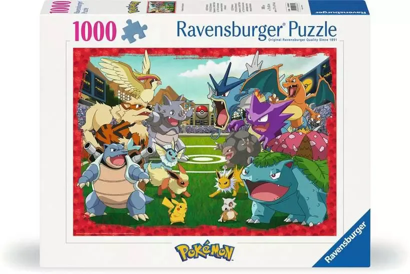 Ravensburger Pok&eacute;mon Showdown -palapeli, 1000 palaa