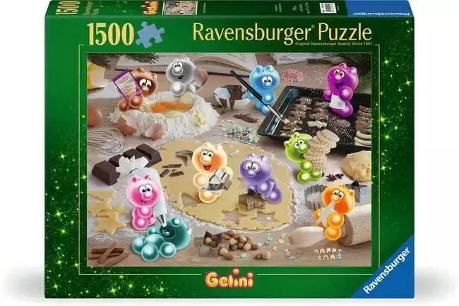 Ravensburger Gelinis Christmas Bakery - puzzle, 1500 pcs