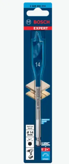 Bosch Expert flat milling drill SelfCut Speed, O 17mm (length 152mm)