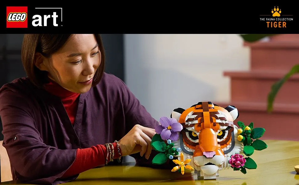 LEGO Art The Fauna Collection &ndash; Tiger 31217