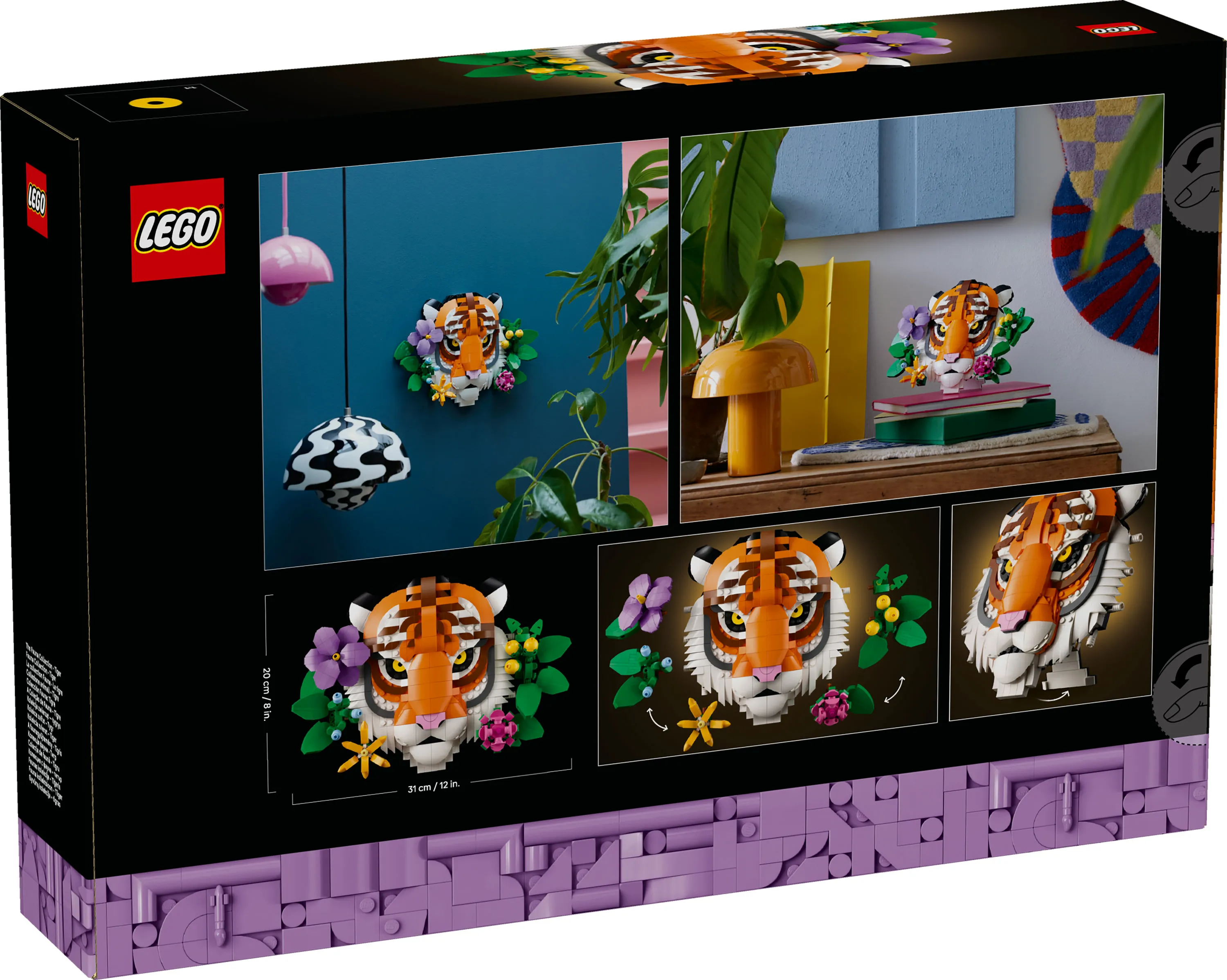 LEGO Art The Fauna Collection &ndash; Tiger 31217