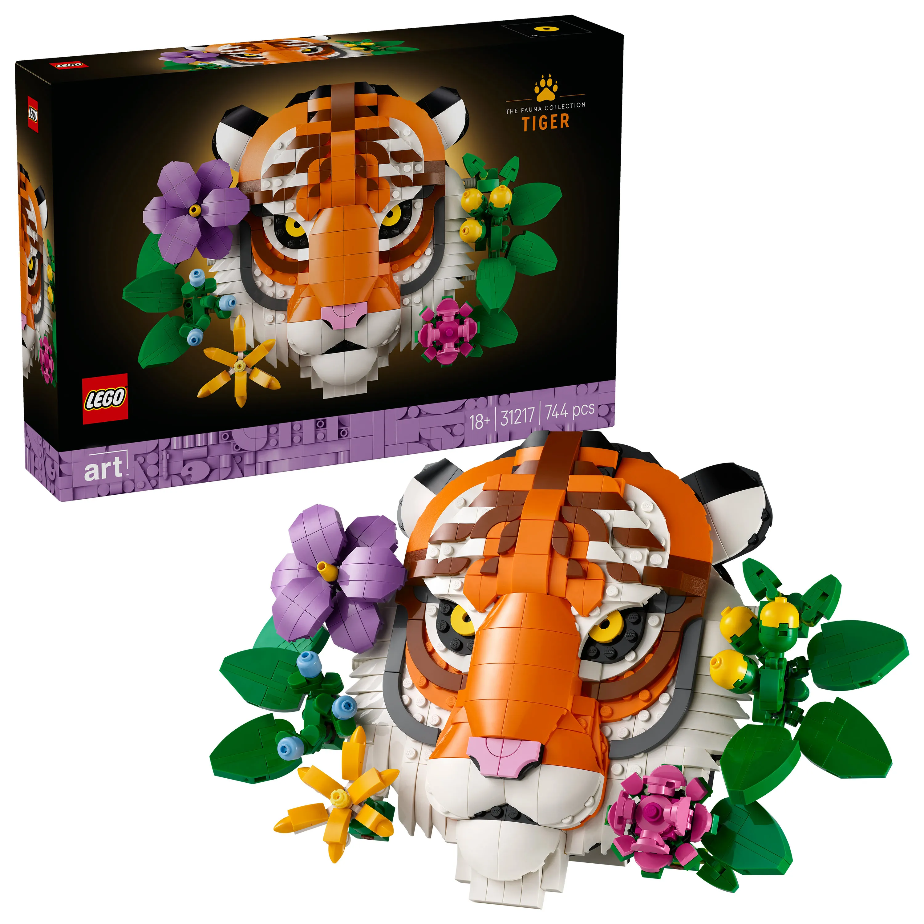 LEGO Art The Fauna Collection &ndash; Tiger 31217