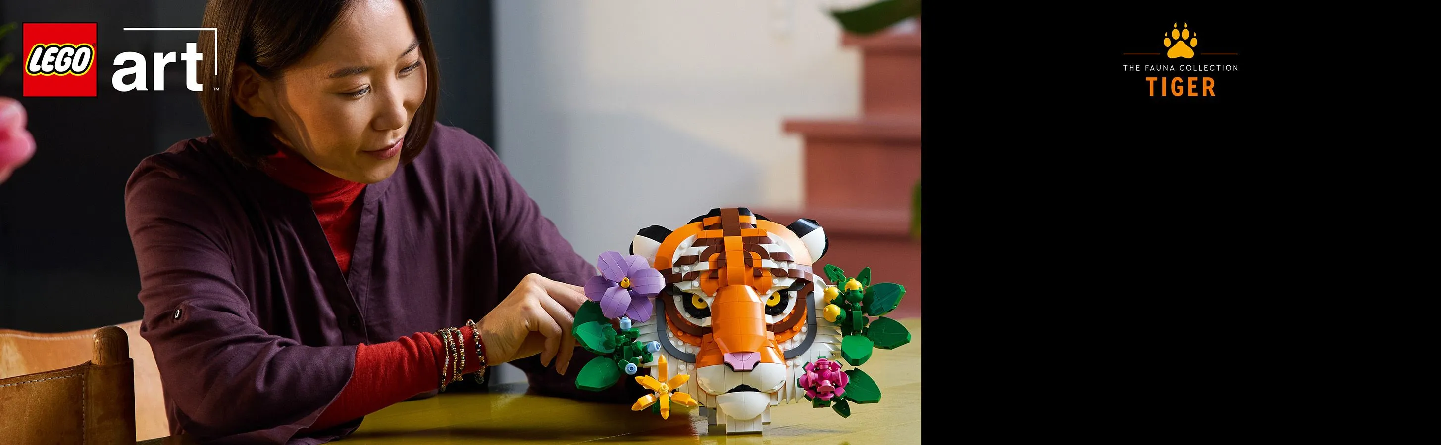 LEGO Art The Fauna Collection &ndash; Tiger 31217