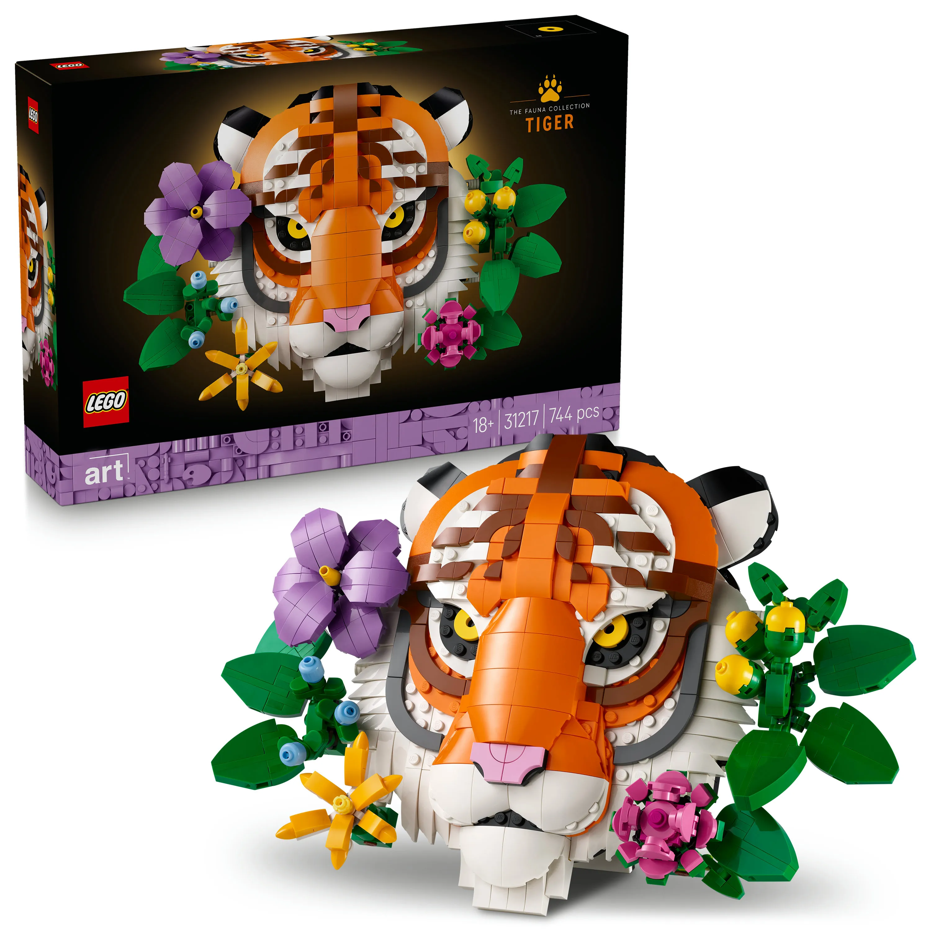 LEGO Art The Fauna Collection &ndash; Tiger 31217