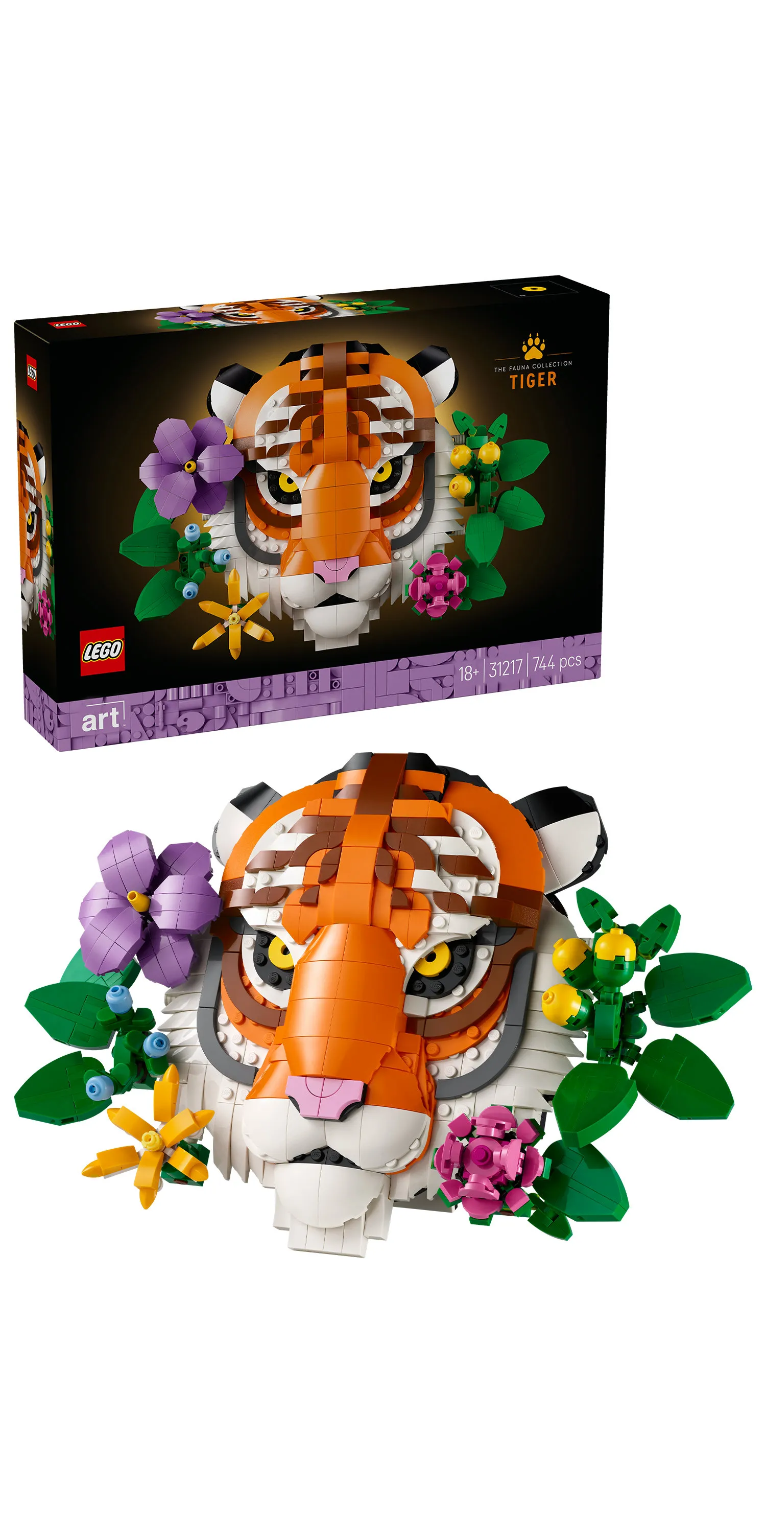 LEGO Art The Fauna Collection &ndash; Tiger 31217