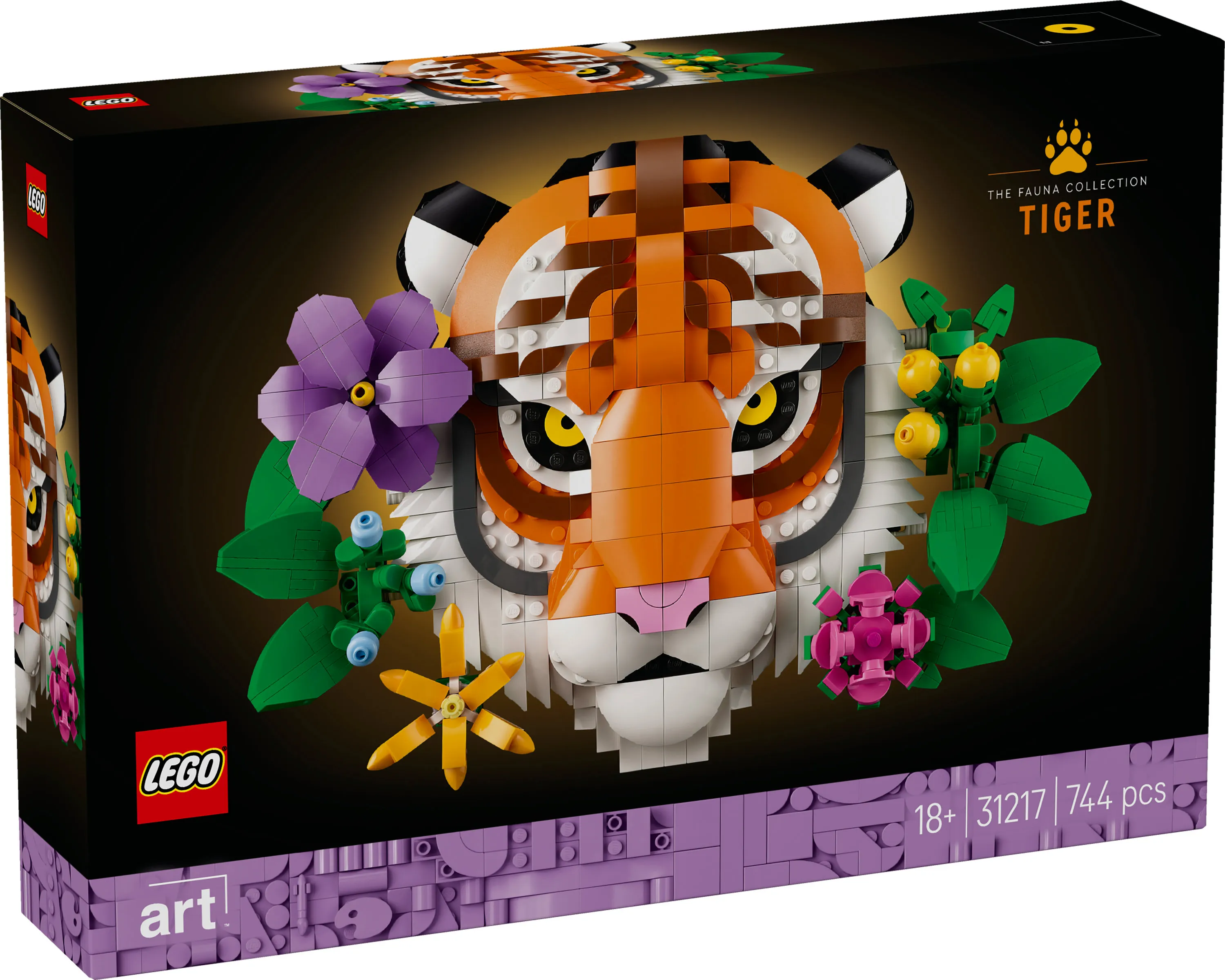 LEGO Art The Fauna Collection &ndash; Tiger 31217