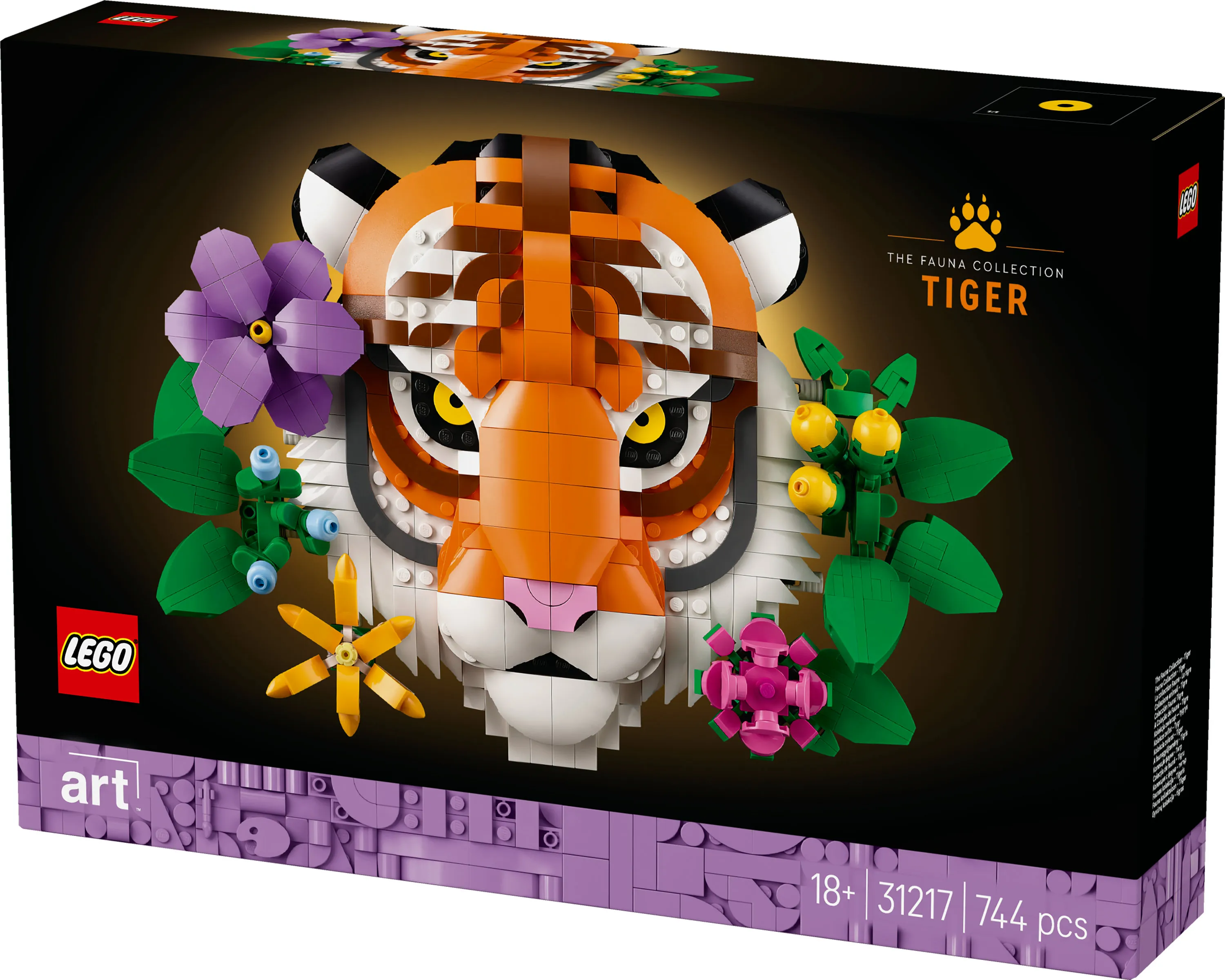 LEGO Art The Fauna Collection &ndash; Tiger 31217