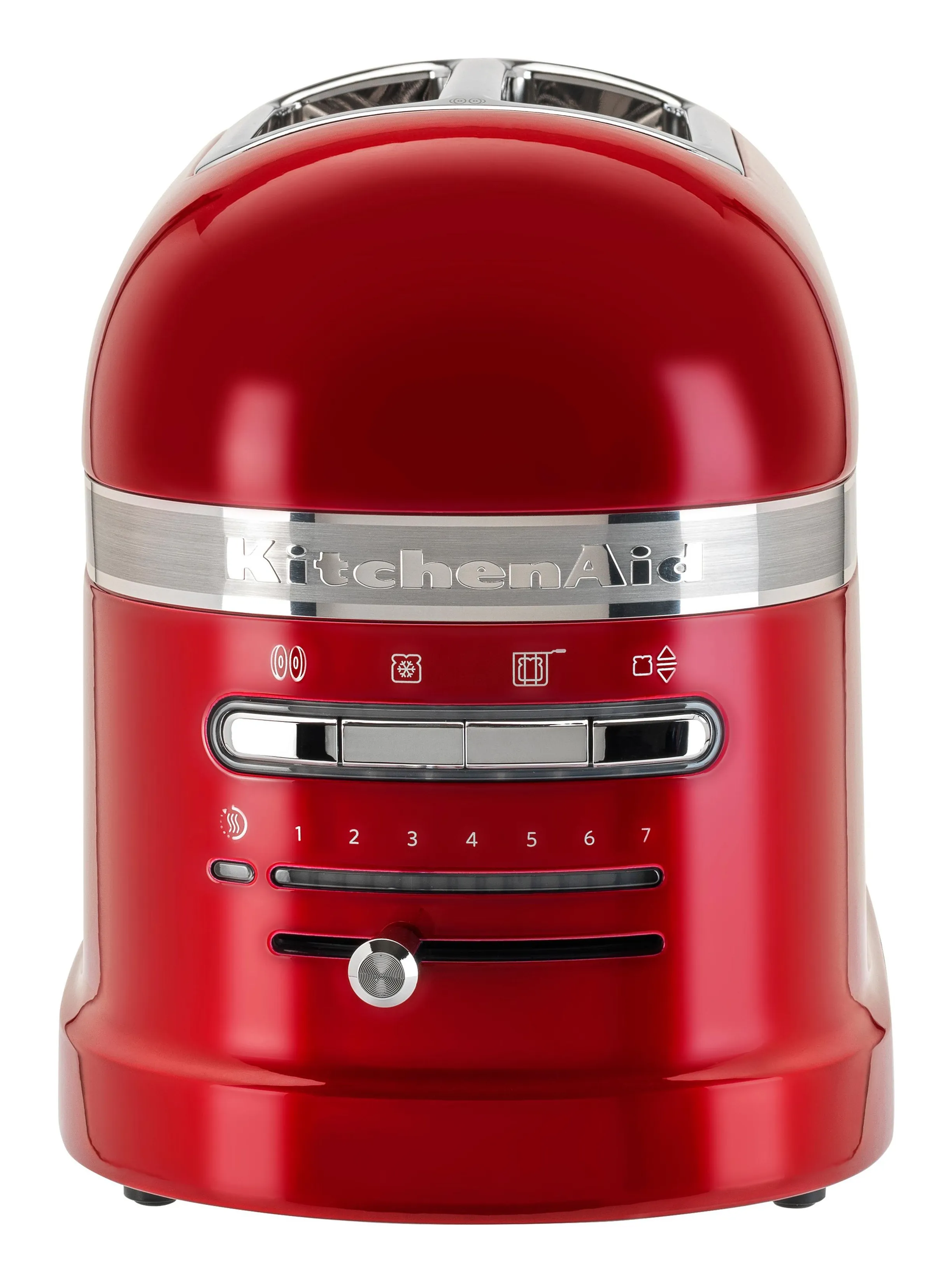 KitchenAid Artisan 5KMT2204ECA Br&ouml;drost f&ouml;r 2 skivor, r&ouml;d/rostfritt st&aring;l
