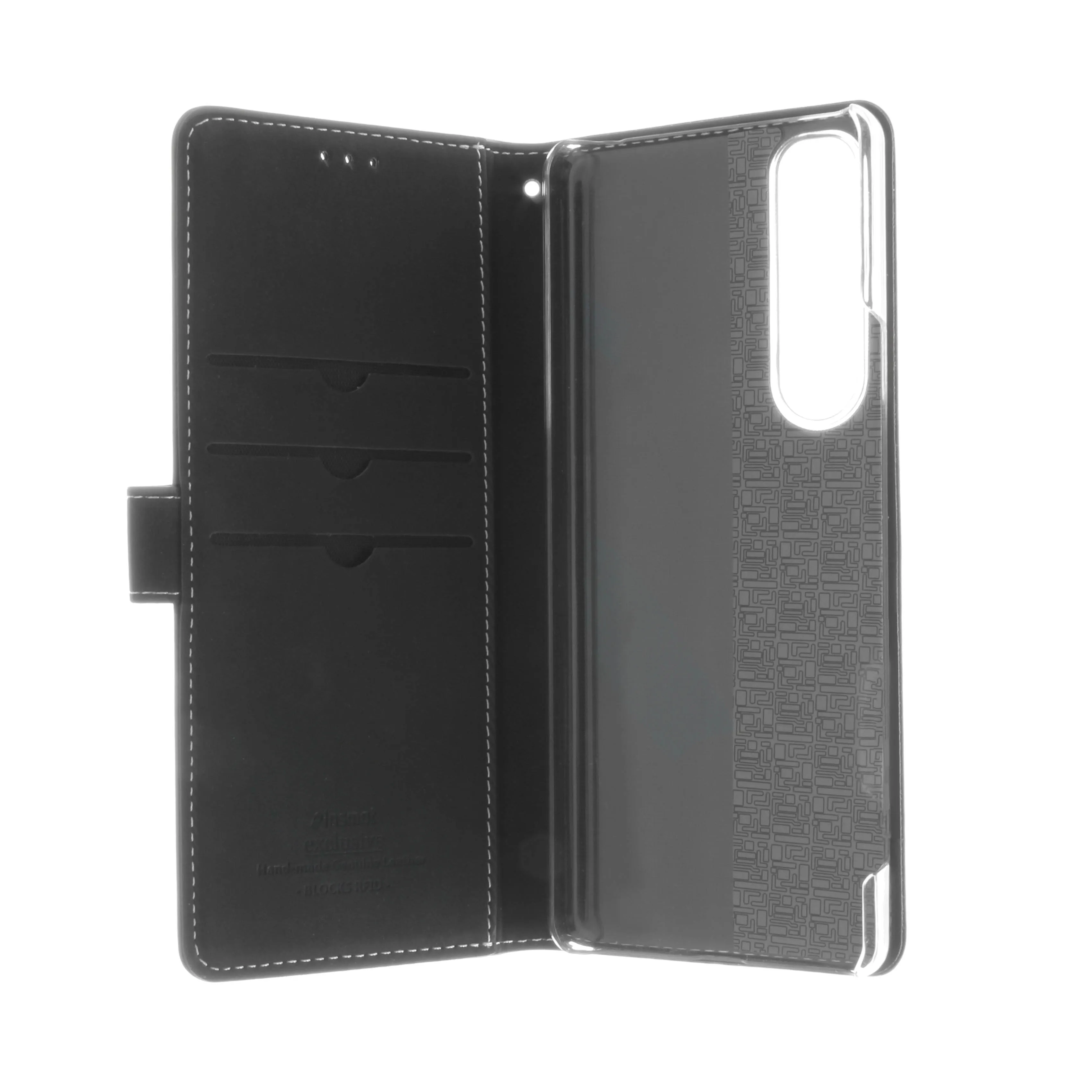 Insmat Flip Case, Xperia 5 III - plånboksfodral, Svart