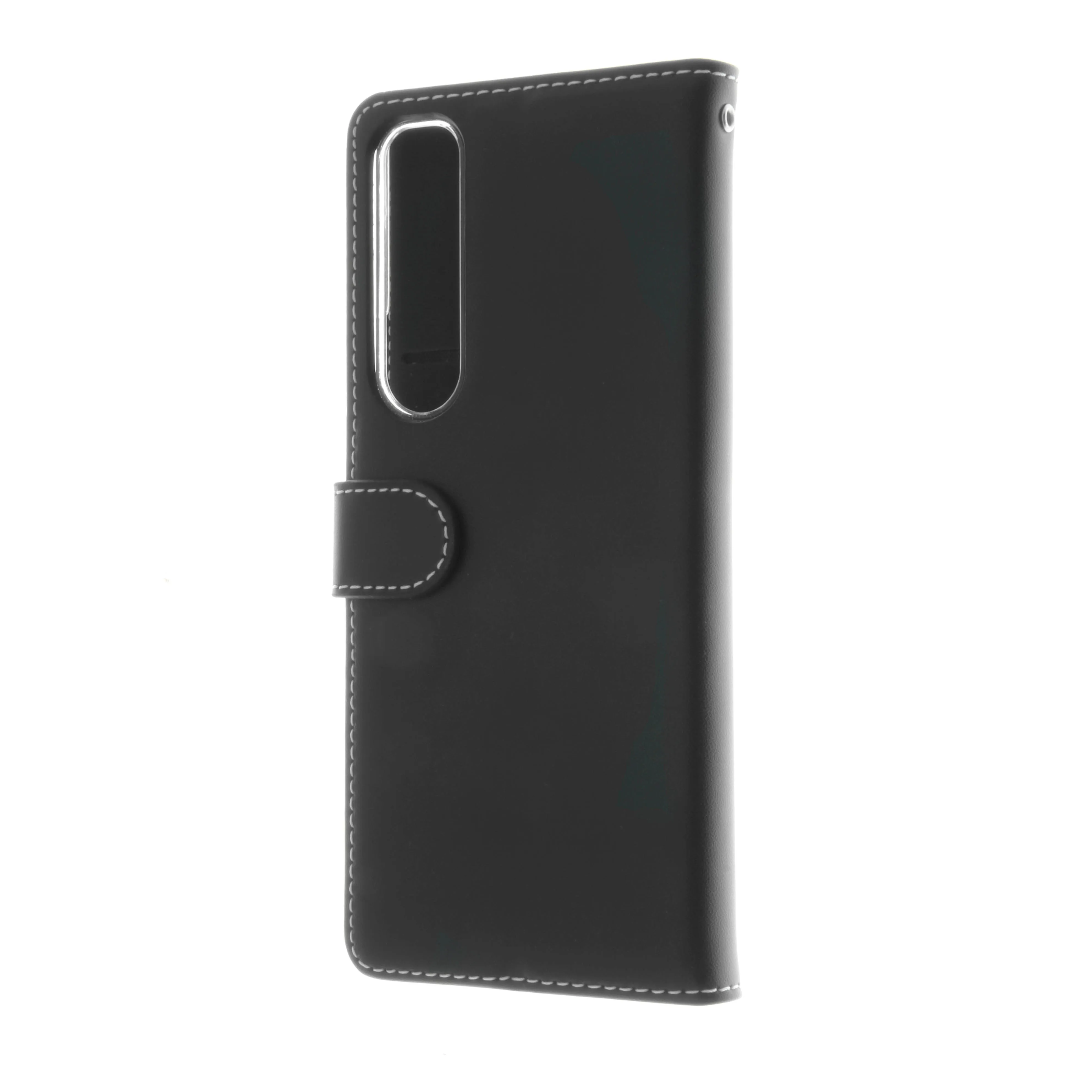 Insmat Flip Case, Xperia 5 III - plånboksfodral, Svart