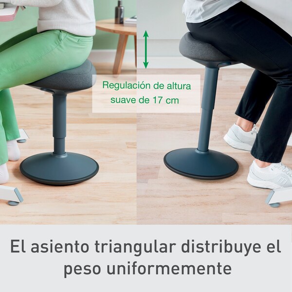 Leitz Ergo - activity chair, dark grey