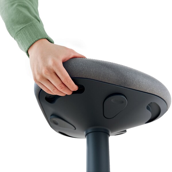 Leitz Ergo - activity chair, dark grey