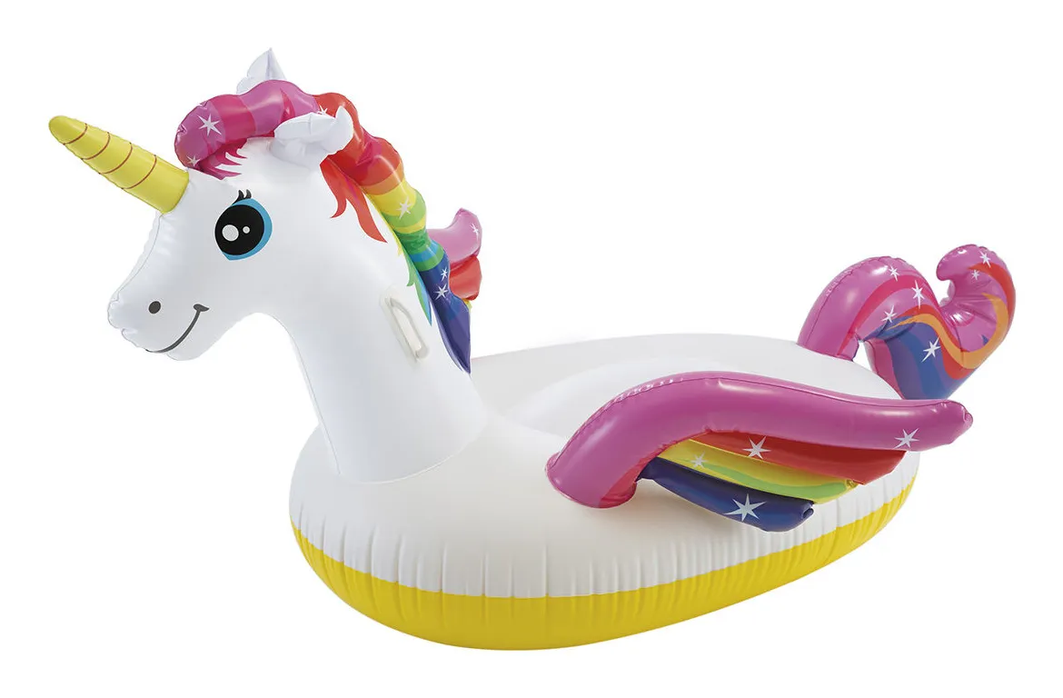 Intex Unicorn Ride-On, 201 x 140 cm