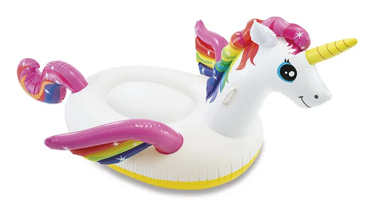 Intex Unicorn Ride-On, 201 x 140 cm