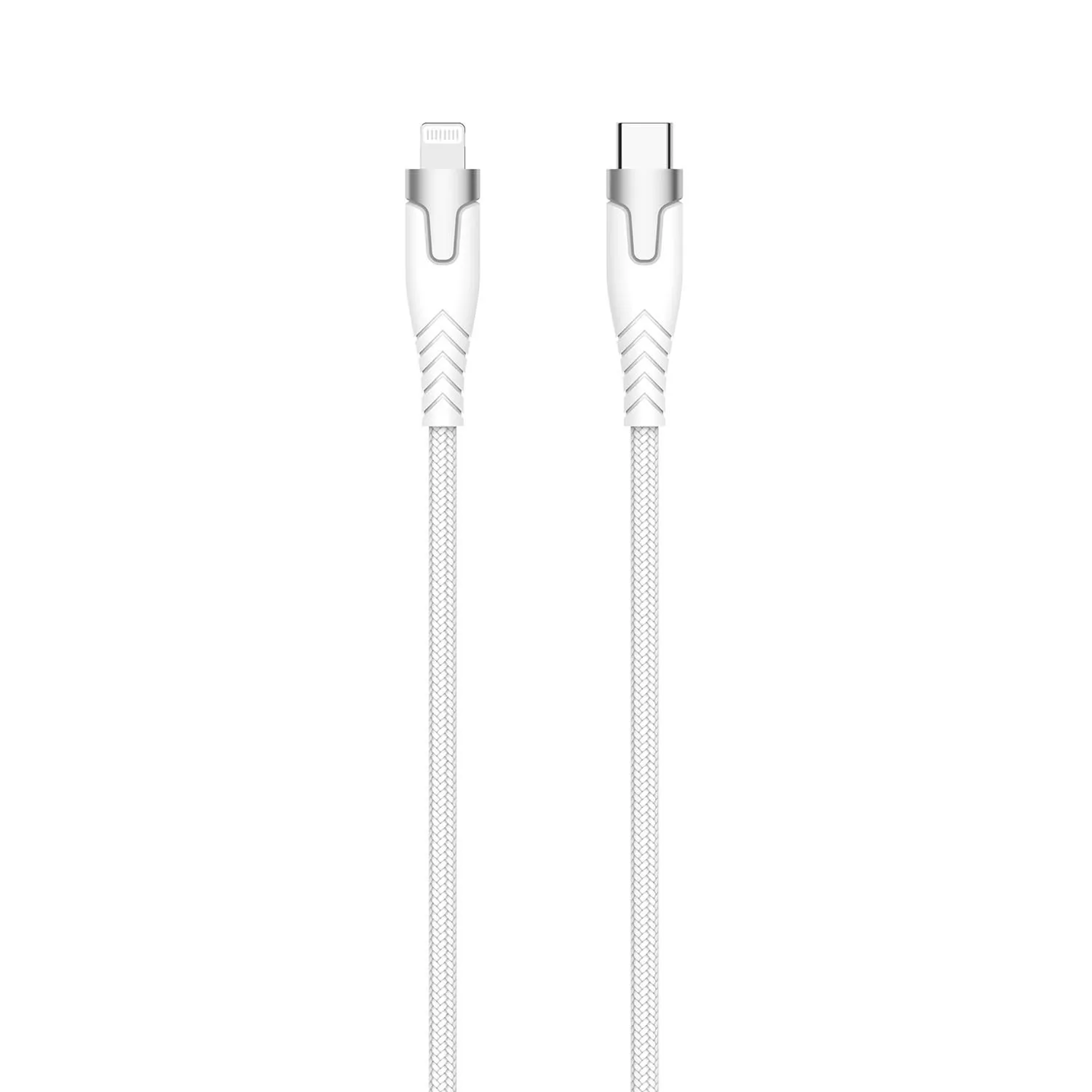 Gear Kevlar Pro USB-C - Lightning - kabel, Vit, 1.5m