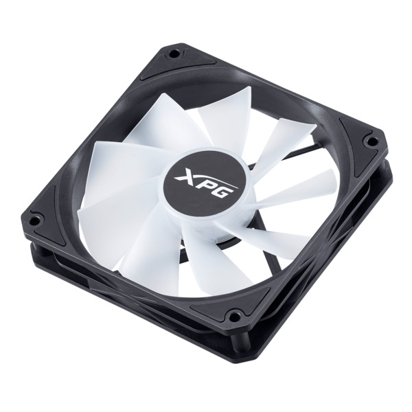 XPG VENTO R 120 PWM ARGB Fan, Rifle Bearing, 120mm, Black