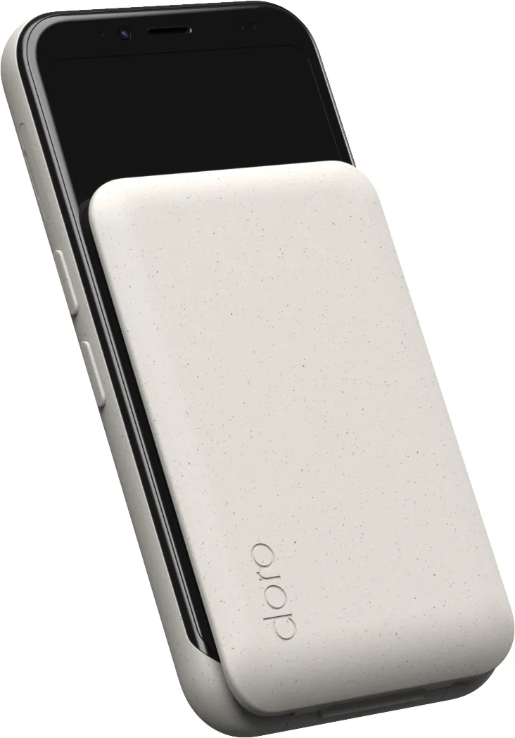 Doro Aurora A21 4G, Android - mobile phone, White