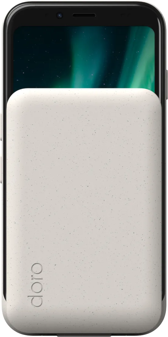 Doro Aurora A21 4G, Android - mobile phone, White