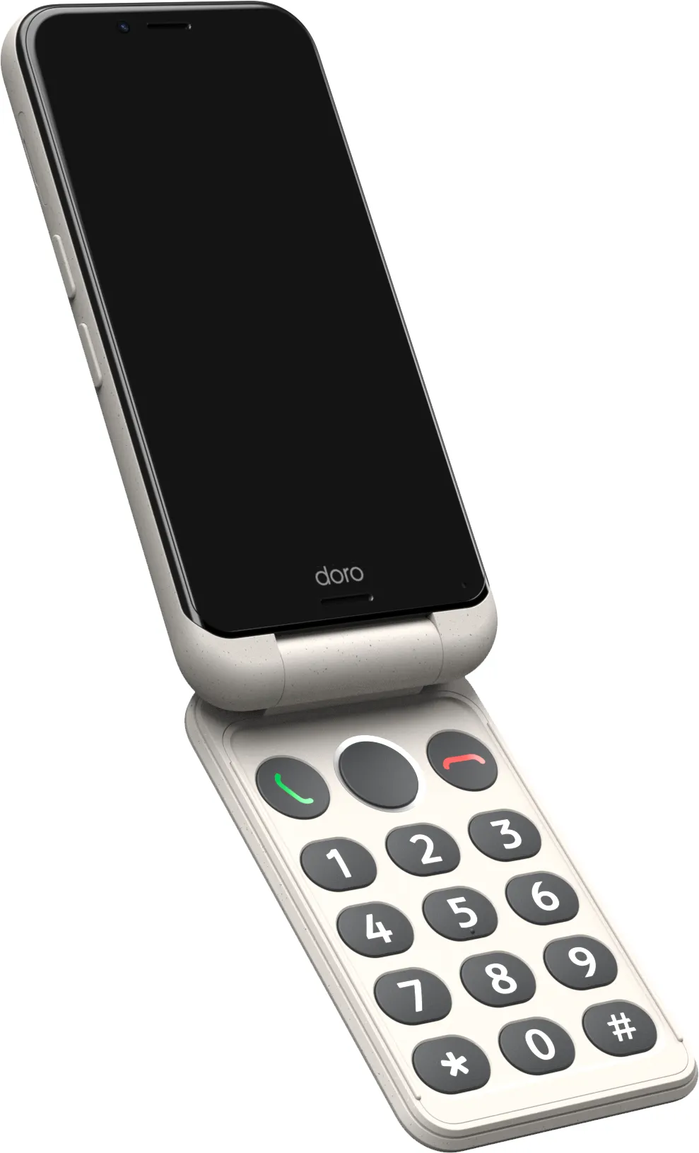 Doro Aurora A21 4G, Android - mobile phone, White