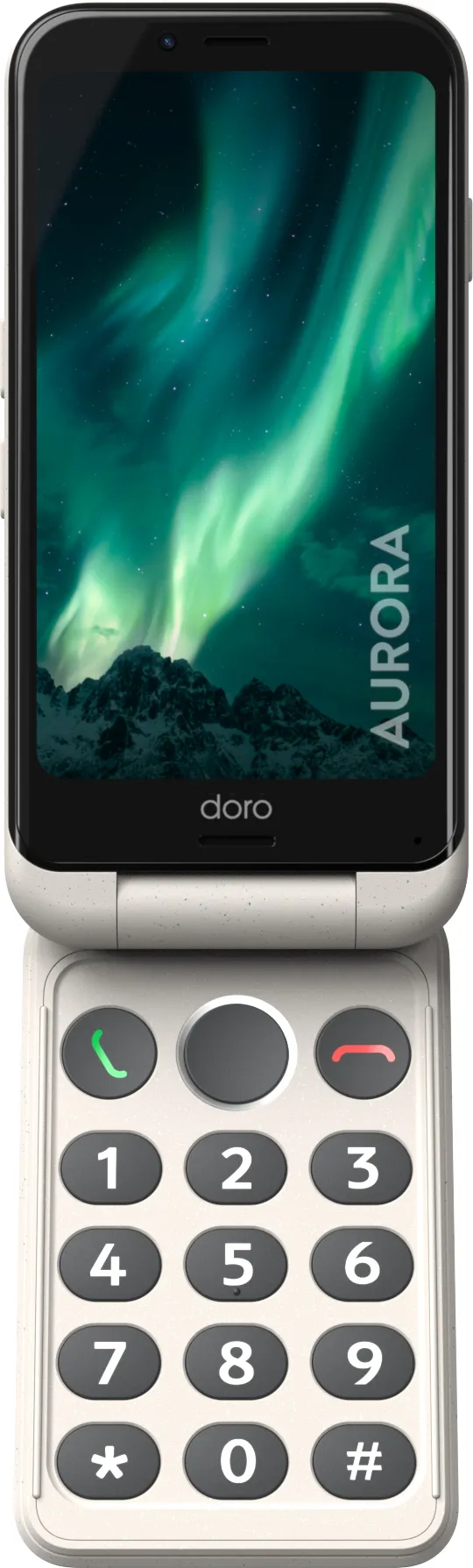Doro Aurora A21 4G, Android - mobile phone, White