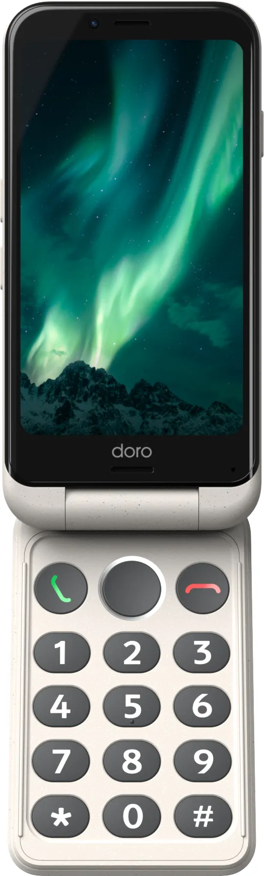 Doro Aurora A21 4G, Android - mobile phone, White