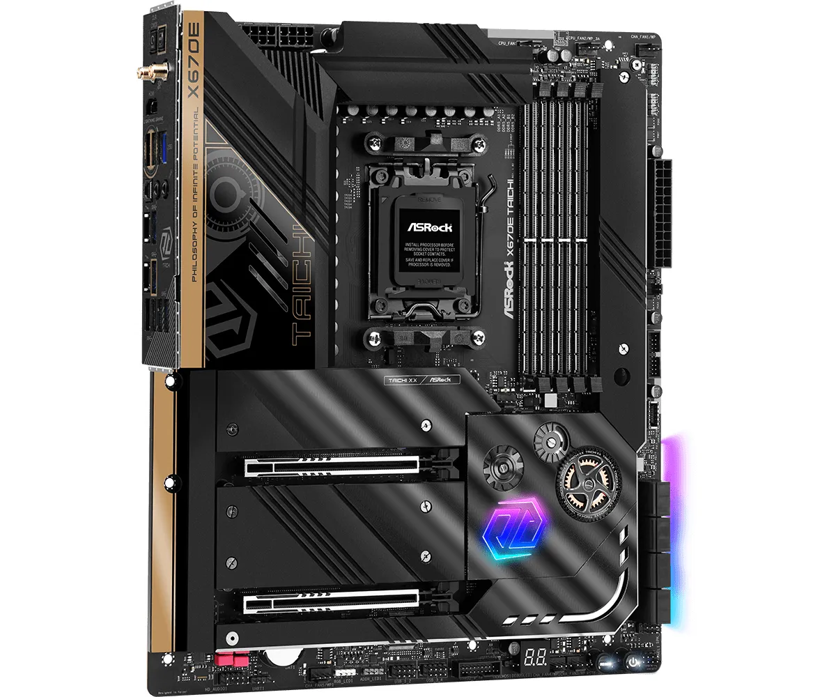 ASRock X670E TAICHI E-ATX - moderkort