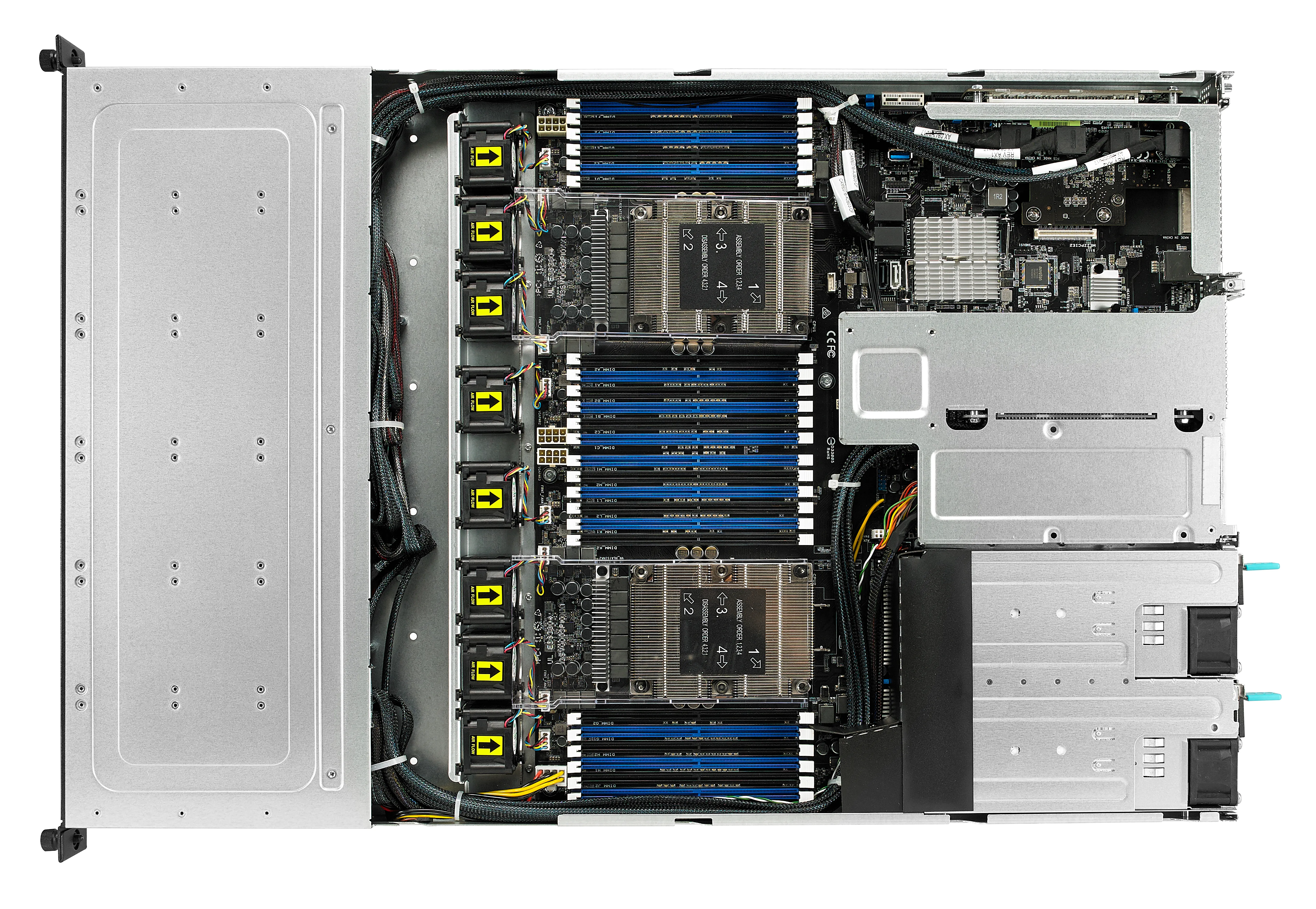 ASUS Server Barebone RS700-E9-RS12/4NVME (Intel Xeon S, 1U, NVMe)