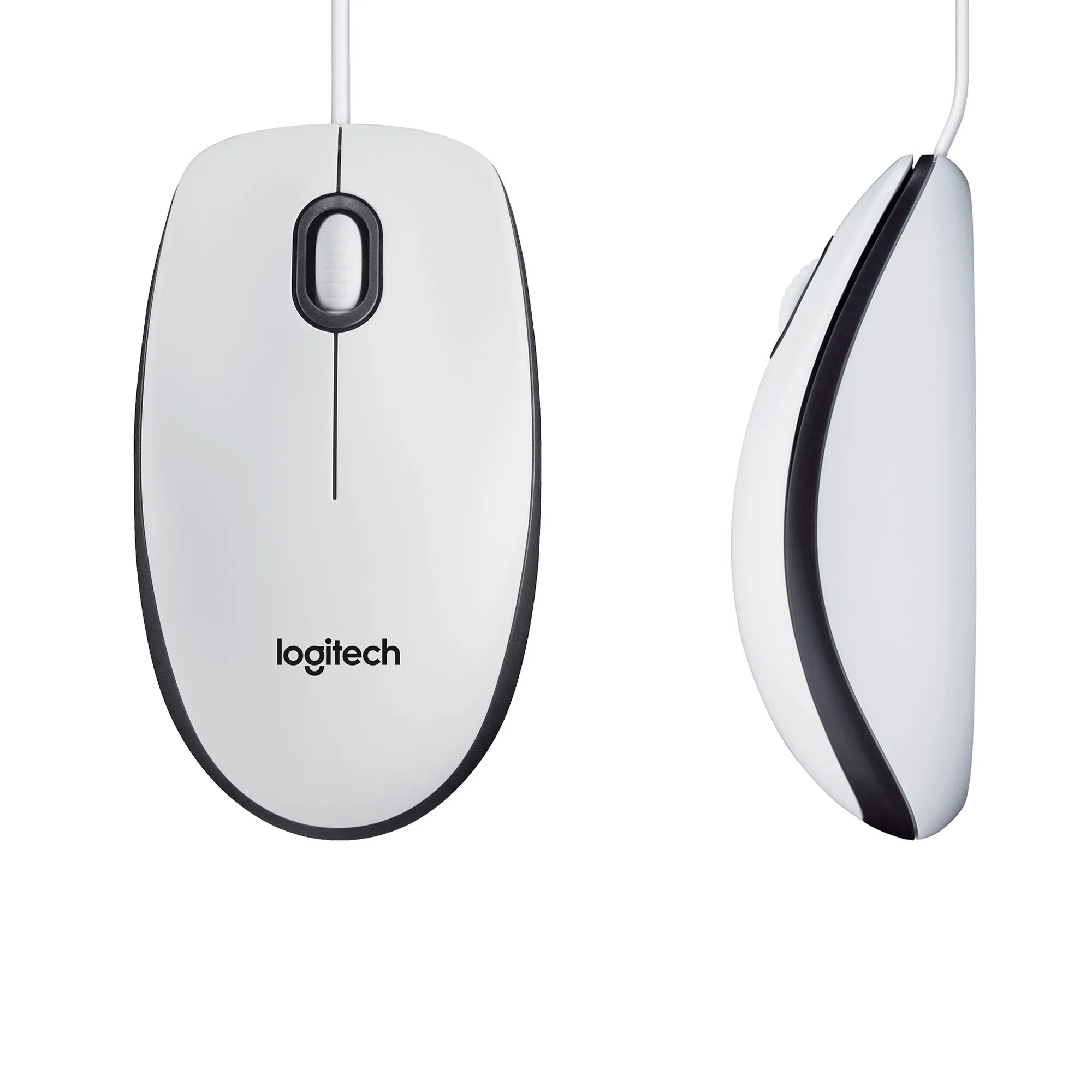 Logitech Mouse M100 -hiiri, Valkoinen