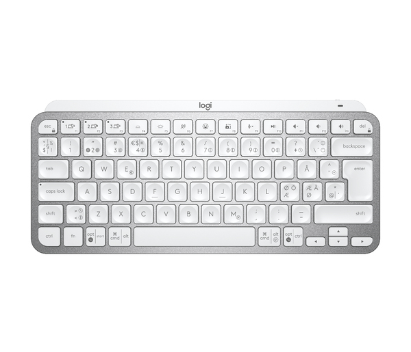 Logitech MX Keys Mini -langaton n&auml;pp&auml;imist&ouml;, Harmaa