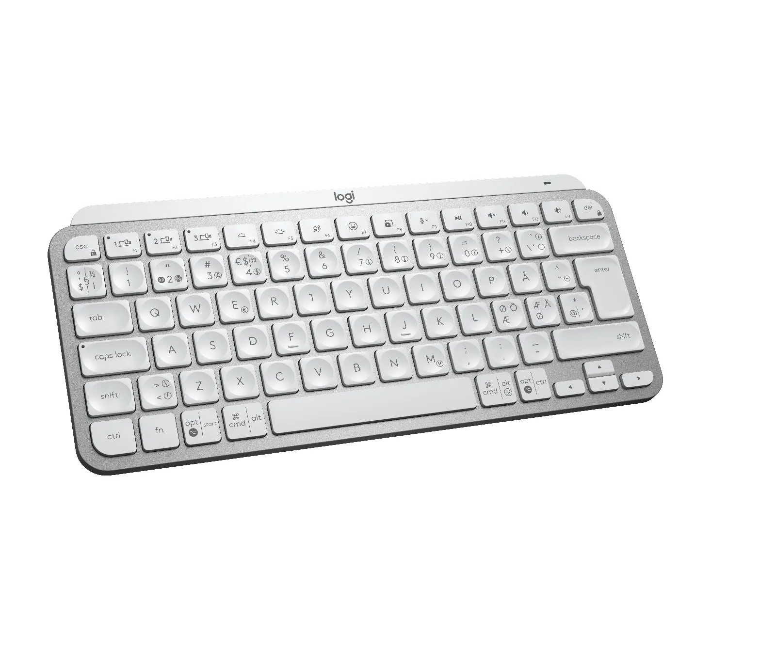 Logitech MX Keys Mini -langaton n&auml;pp&auml;imist&ouml;, Harmaa