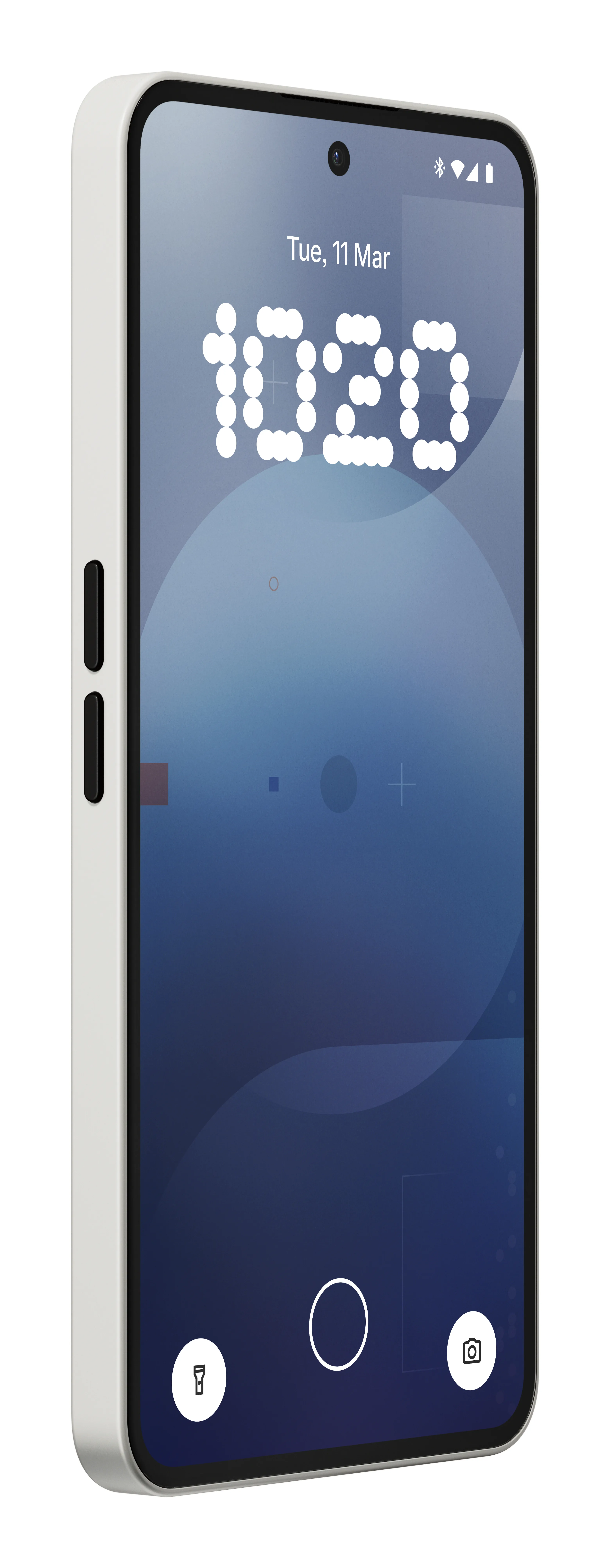 Nothing Phone (3a) 8/128 Gt -puhelin, valkoinen