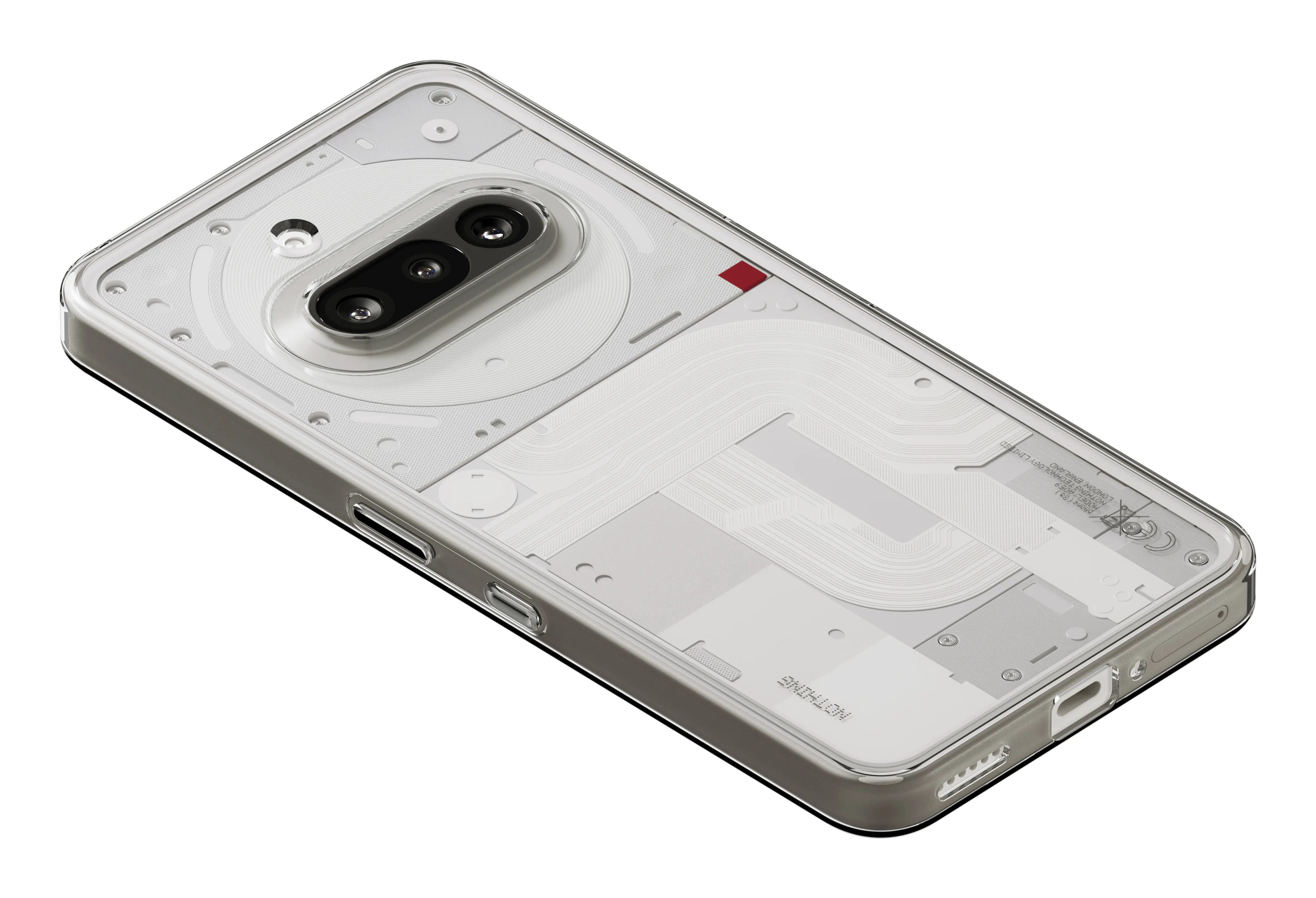 Nothing Phone (3a) 8/128 Gt -puhelin, valkoinen