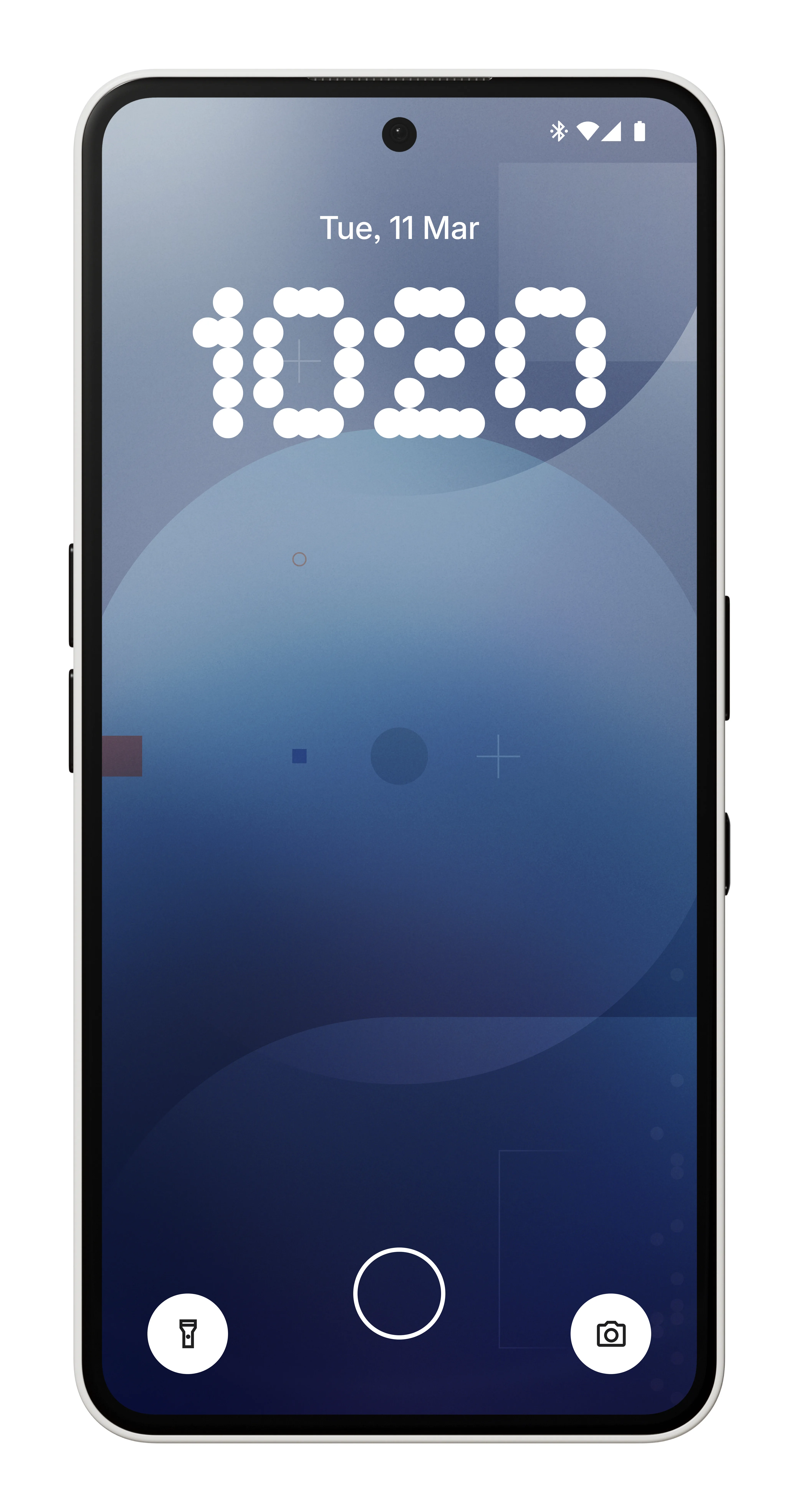 Nothing Phone (3a) 8/128 Gt -puhelin, valkoinen