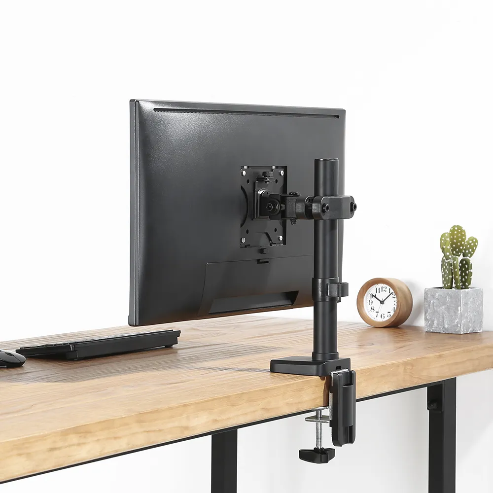 Deltaco Office Pivot - pole mount monitor arm, black, 17-32&quot;, 8kg