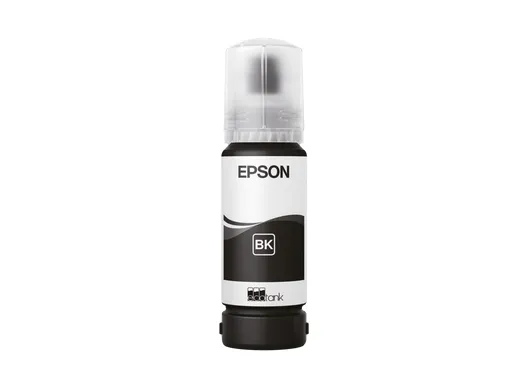 Epson 108 EcoTank-mustepullo, 70 ml, musta