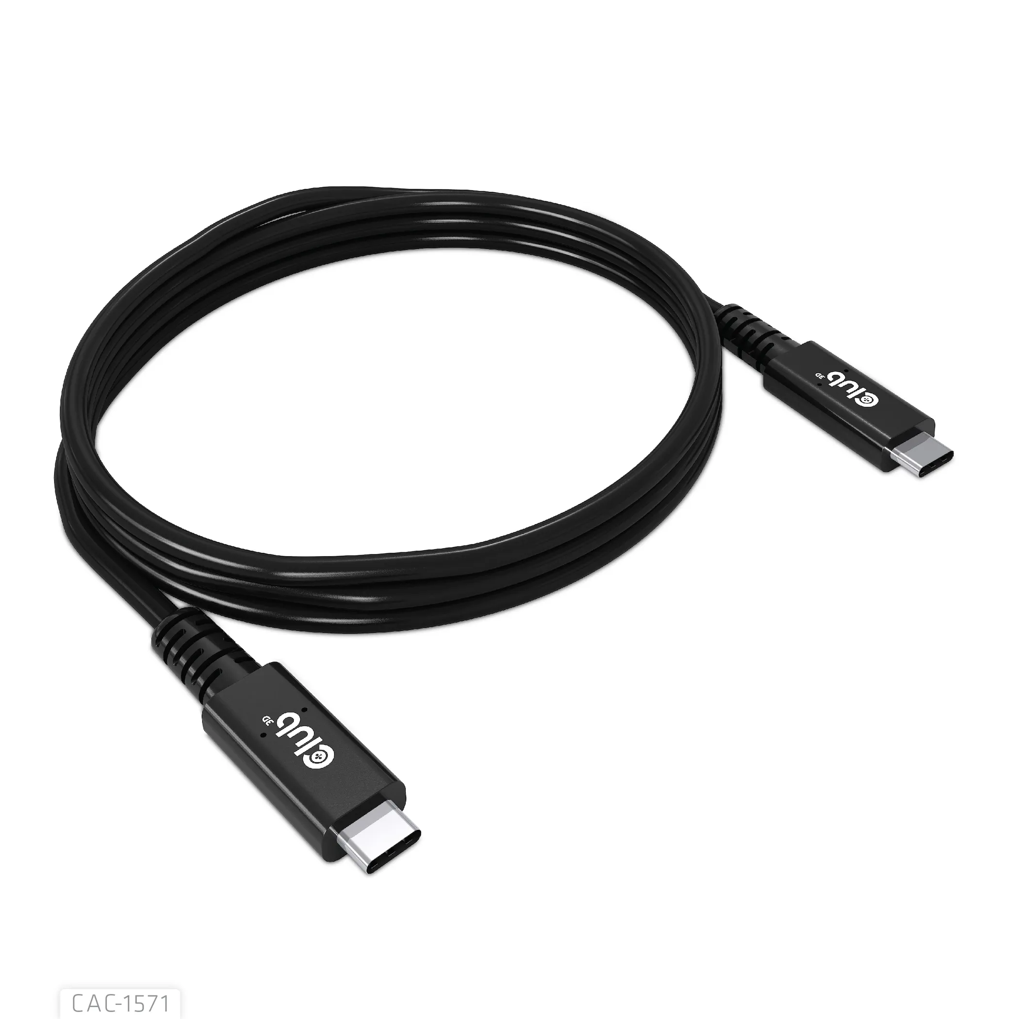 CLUB 3D USB4 C M-M 40Gbps cable 0.8m