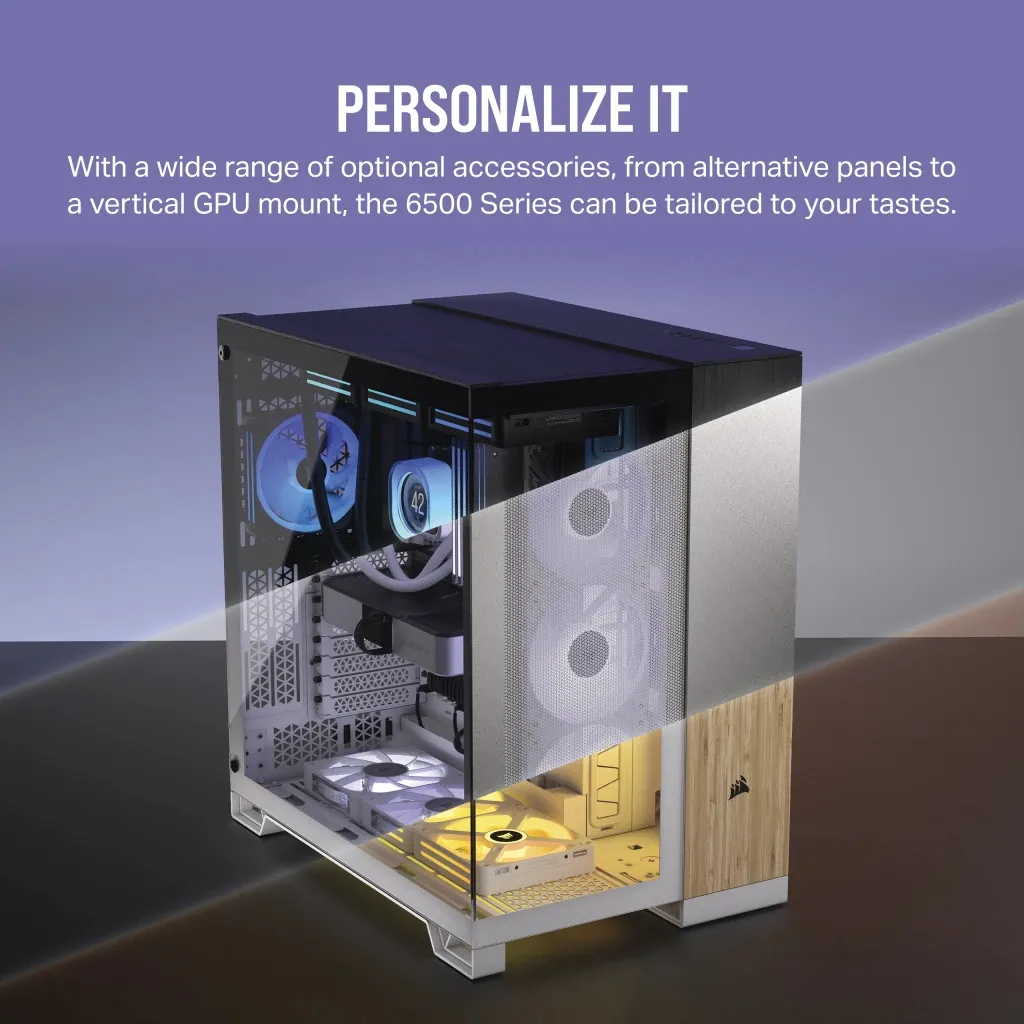 Corsair 6500D Airflow -miditornikotelo, musta