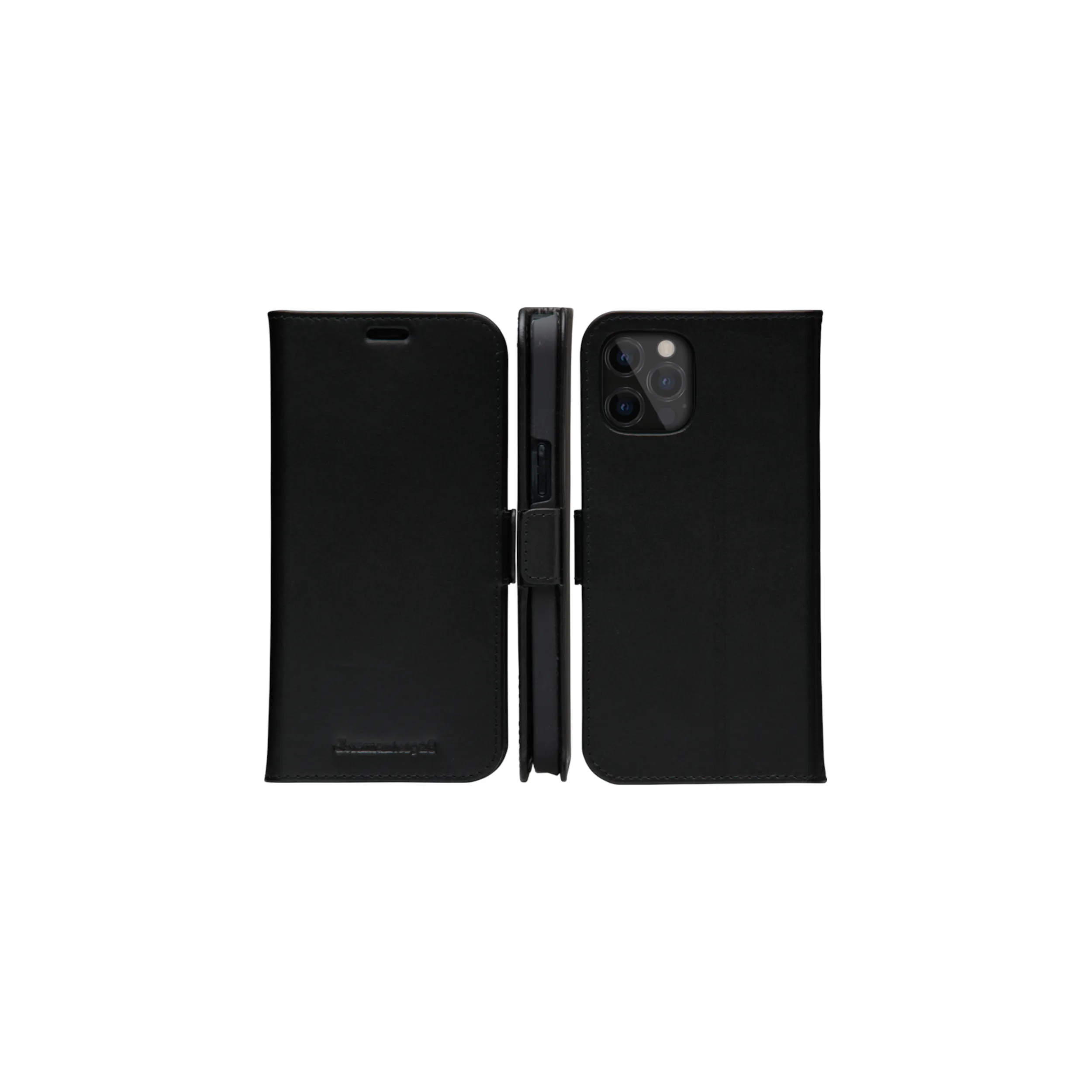 Dbramante1928 Copenhagen Slim, iPhone 12 / 12 Pro - Wallet Case, Black
