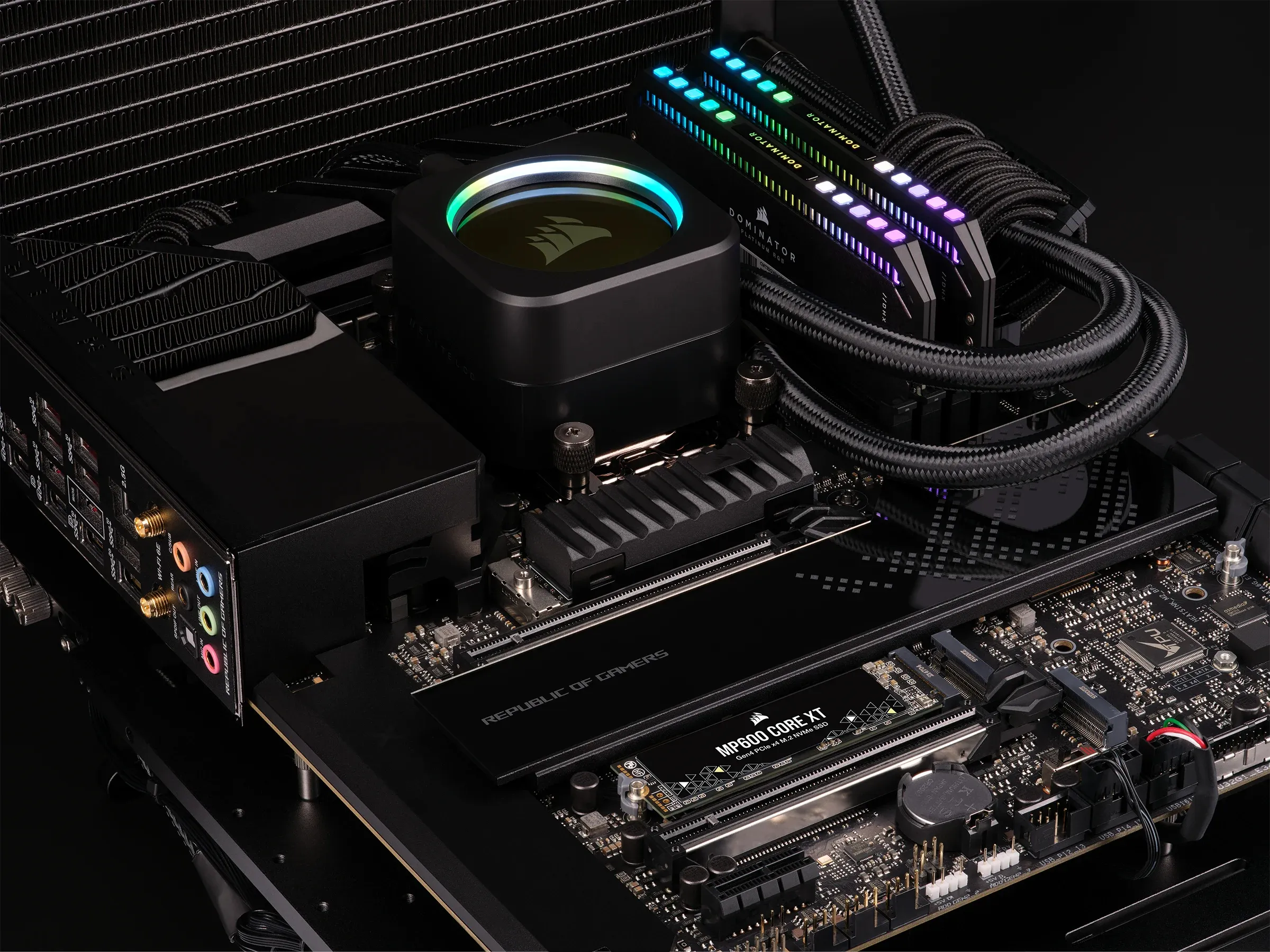 Corsair MP600 CORE XT 2 TB SSD - PCIe 4.0 x4, NVMe 1.4, M.2 2280