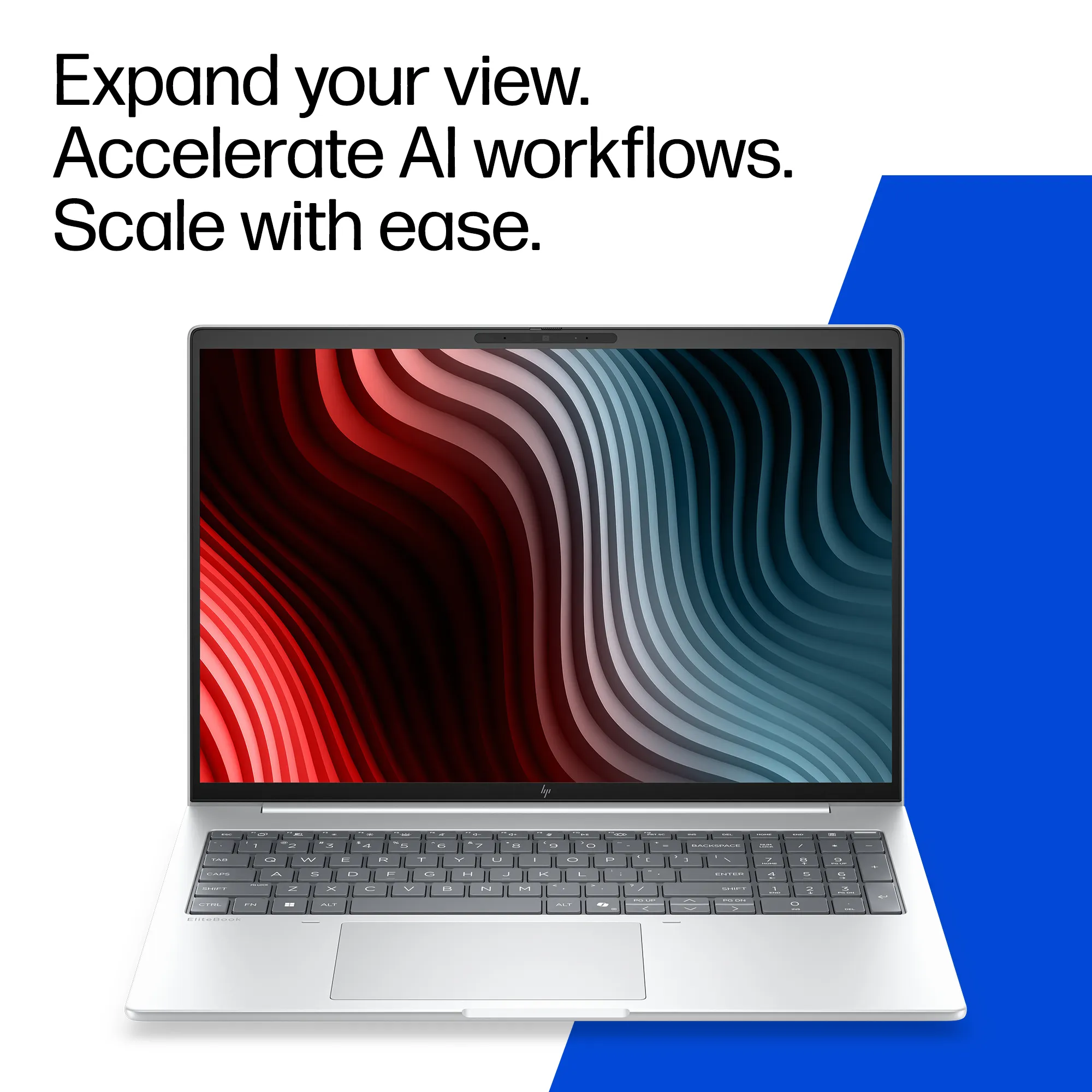 HP EliteBook 8 G2a 16.0" Ryzen AI 5 435, 16 GB, 512 GB, Radeon 840M, Win 11 Pro - b&auml;rbar dator, silver