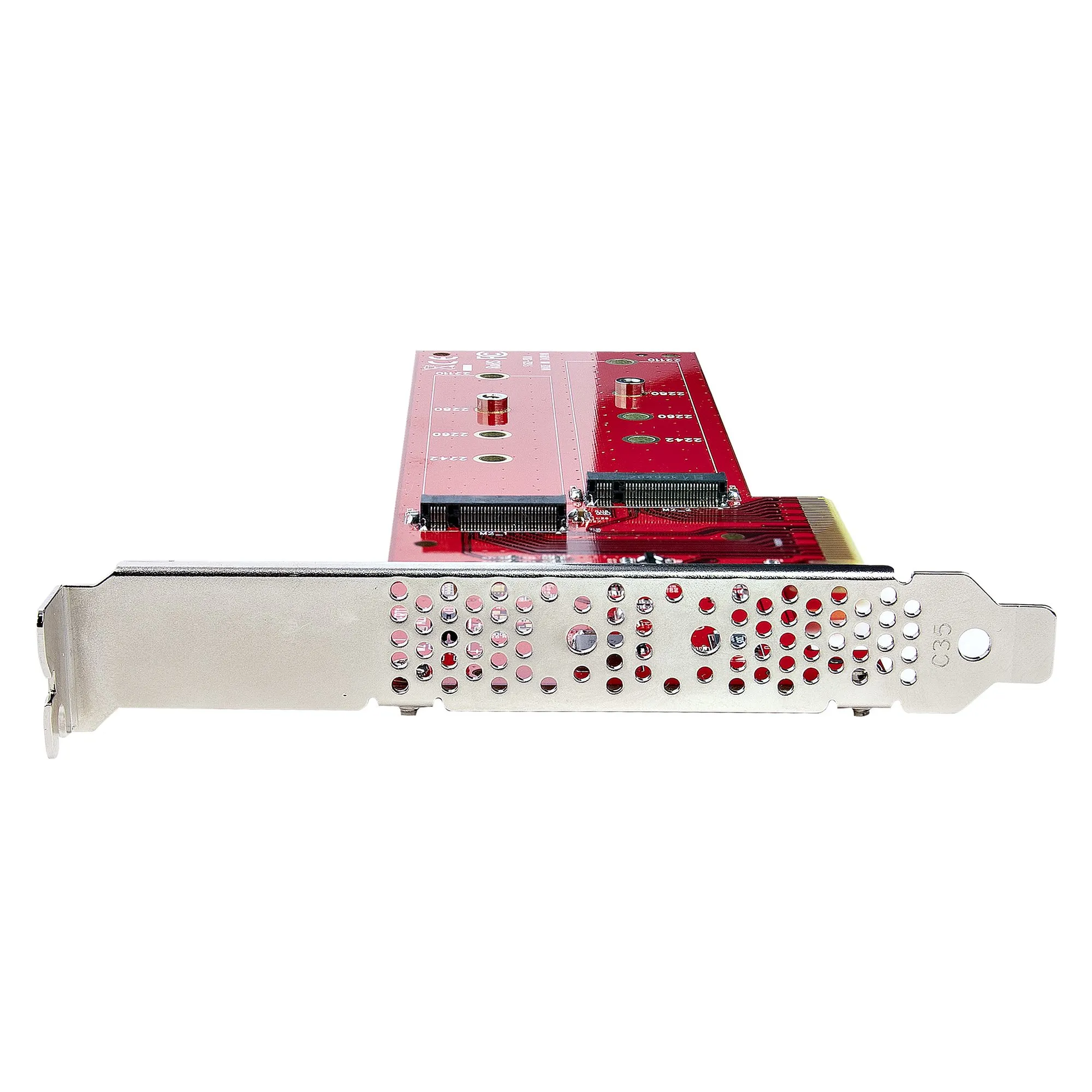 Dual M.2 PCIe SSD Adapter NVMe/AHCI