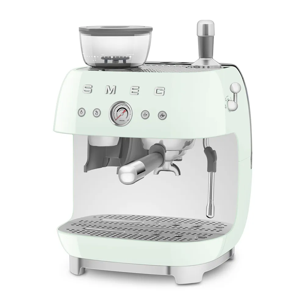Smeg 50's Style EGF03PGEU - espressomaskin, Gr&ouml;n
