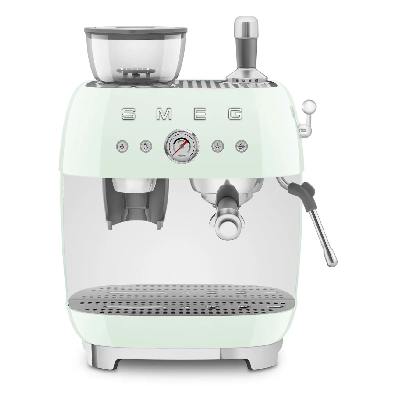 Smeg 50's Style EGF03PGEU - espressomaskin, Gr&ouml;n